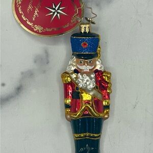 Christopher Radko Nutcracker Christmas Ornament
